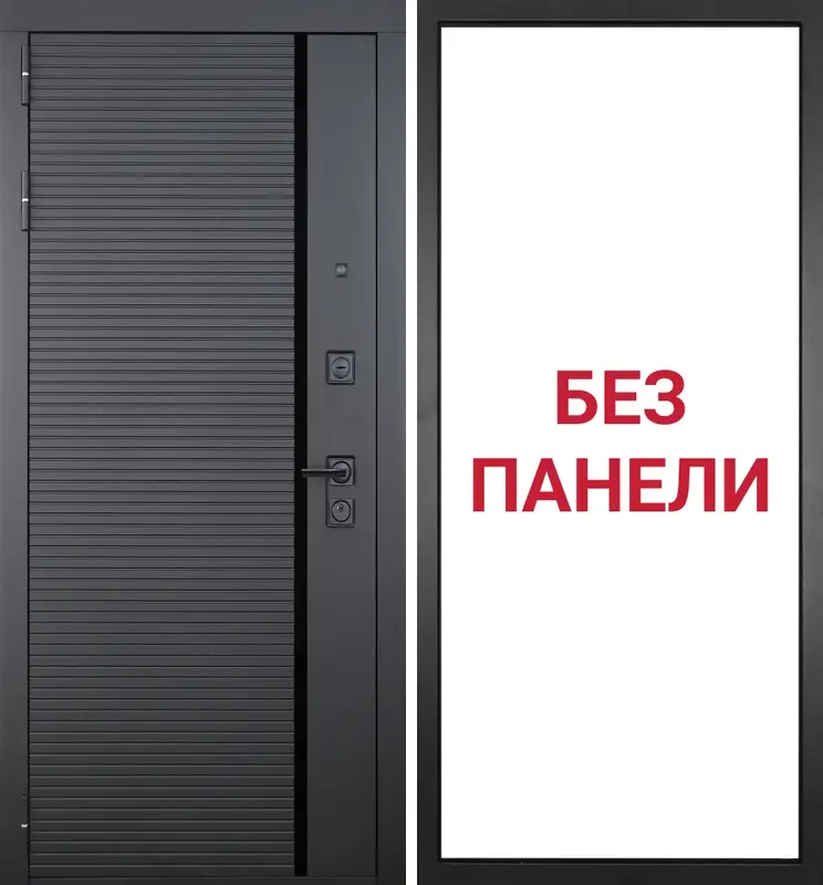 Гранит Терморазрыв — внутренняя панель 000 Без панели с механической фурнитурой
